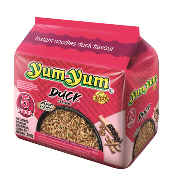Yum Yum Noodles Soep eend (5 pack) 422883 - 1