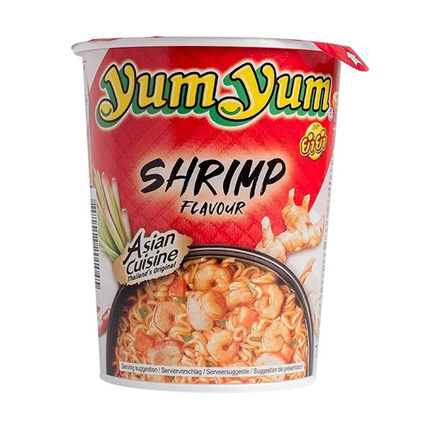 Yum Yum Noodles Soep garnaal cup (12 stuks) 422885 - 1