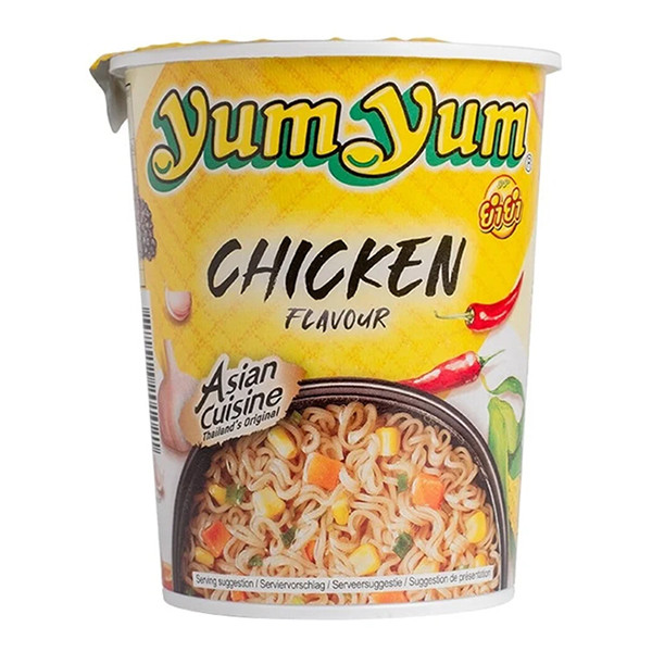 Yum Yum Noodles Soep kip cup (12 stuks) 0886 64115C 423753 - 1