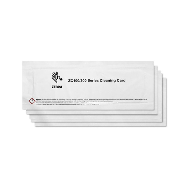 Zebra 105999-311 cleaning cards (5 stuks) 105999-311 141557 - 1