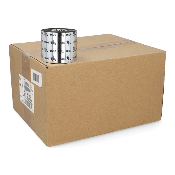 Zebra 1600 wax ribbon (01600BK06045) 60 mm x 450 m (18 ribbons) 144538 - 1