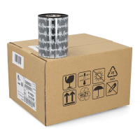 Zebra 2300 wax ribbon (02300BK08330) 83 mm x 300 m (12 ribbons) 144568