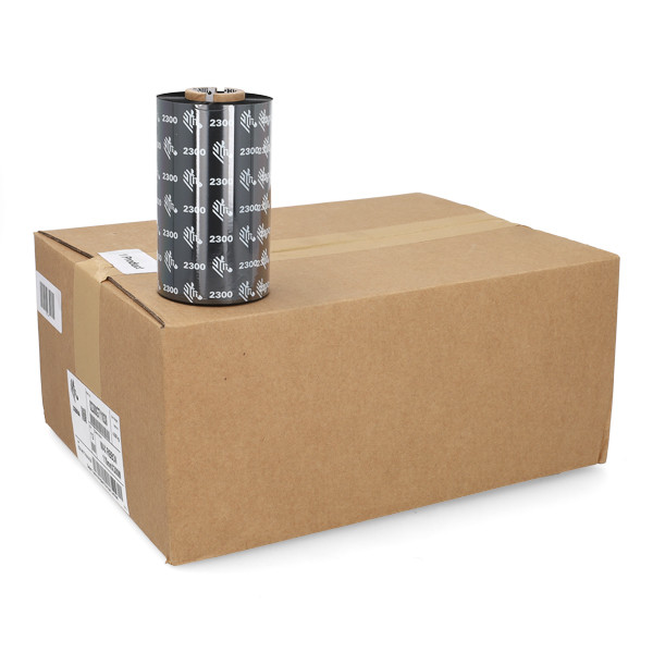 Zebra 2300 wax ribbon (02300GT11030) 110 mm x 300 m (12 ribbons) 141461 - 1