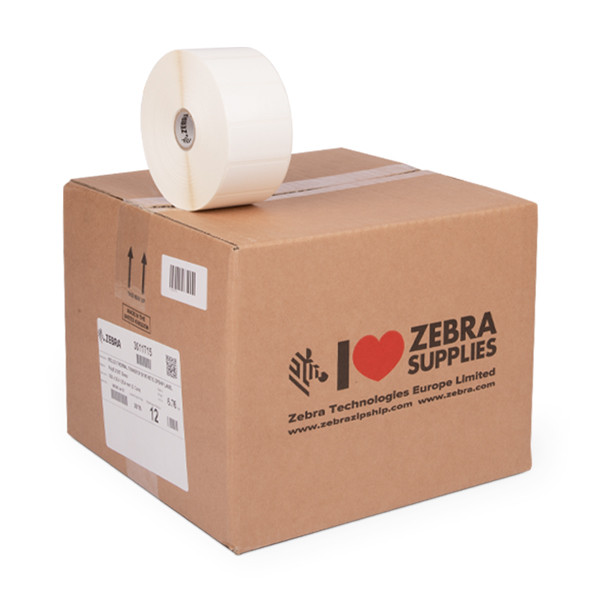 Zebra PolyE 3100T Gloss label  (3011715) 51 x 25 mm (12 rollen) 3011715 140276 - 1