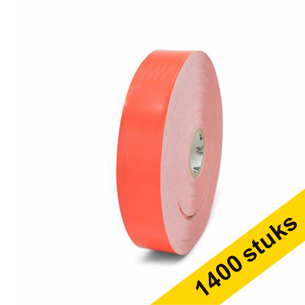 Zebra Z-Band Fun (10012712-1) rood 25 mm x 254 mm (4 x 350 stuks) 10012712-1 141268 - 1