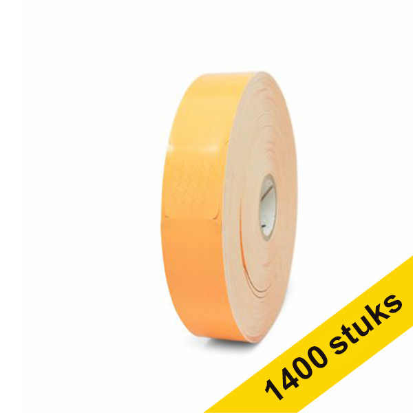 Zebra Z-Band Fun (10012712-6) oranje 25 mm x 254 mm (4 x 350 stuks) 10012712-6 141278 - 1