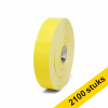 Zebra Z-Band Fun (10012713-2K) geel 25 mm x 254 mm (6 x 350 stuks)