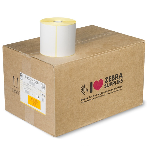 Zebra Z-Select 2000D label (800264-305) 102 x 76 mm (12 rollen) 800264-305 140106 - 1