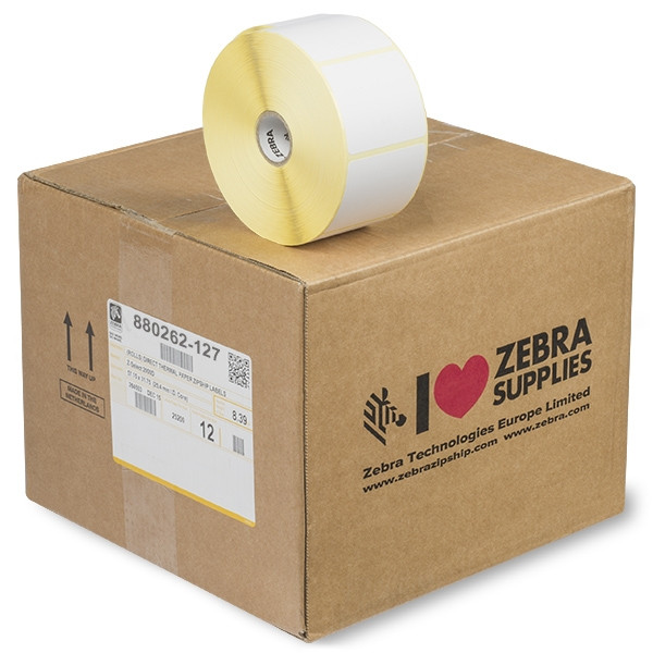 Zebra Z-Select 2000D verwijderbaar label (800262-127) 57 x 32 mm (12 rollen) 800262-127 140098 - 1