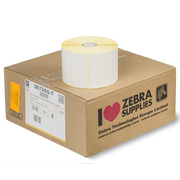 Zebra Z-Select 2000T label (3007205-T) 70 x 32 mm (4 rollen) 3007205-T 140068 - 1