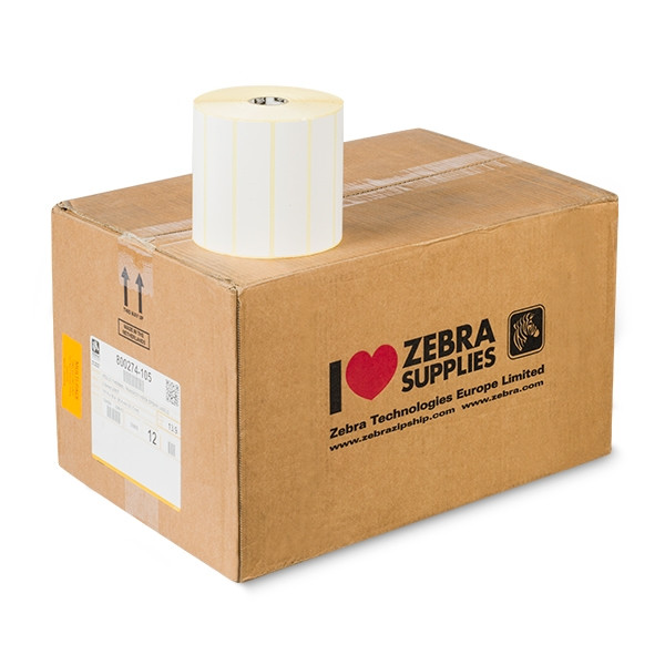 Zebra Z-Select 2000T label (800274-105) 102 x 25 mm (12 rollen) 800274-105 140074 - 1