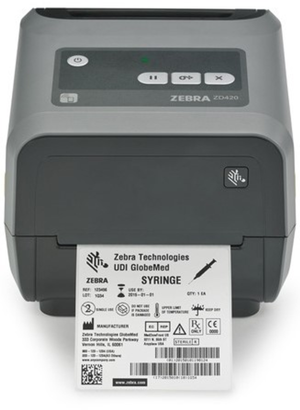 Zebra ZD421d direct thermal labelprinter met bluetooth 144643 - 2