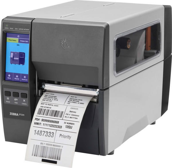 Zebra ZT231 industriele labelprinter met USB, bluetooth en ethernet (300 dpi) 144663 - 2