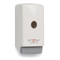 Zeepdispenser wit bag-in-box (123schoon huismerk) SDR02039