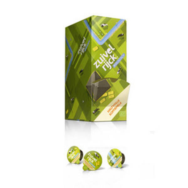 Zuivelrijck biologische halfvolle koffiemelk cups (200 stuks) 422857 - 1