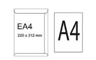 EA4 (enkele A4 vellen ongevouwen)