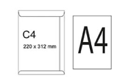 C4 (meerdere A4 vellen ongevouwen)