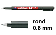 0,6 mm (Edding 141F)