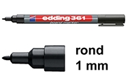 1 mm (Edding 361)