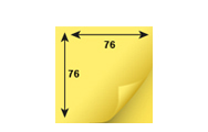 76 x 76 mm (standaard)