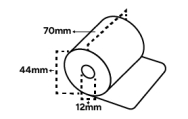 Kassarollen 44x70x12 mm