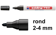 2 - 4 mm (Edding 750)