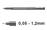 Staedtler Lumocolor 308 (0,05 - 1,2 mm)