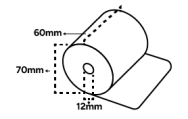 Kassarollen 60x70x12 mm