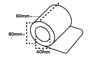 Kassarollen 60x80x40 mm