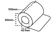 Kassarollen 60x100x40 mm