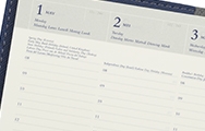 12 maanden agenda's