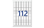 112 per vel (25,4 x 16,9 mm)