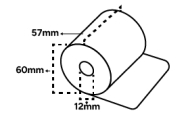 Kassarollen 57x60x12 mm