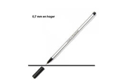 Dikke fineliners (0,7 mm en hoger)