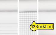123inkt schrijfblokken