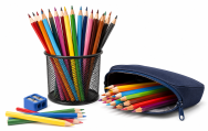 Kleurpotloden voor school