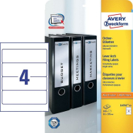 Avery Zweckform rugetiketten