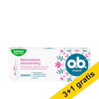 Aanbieding: 4x o.b. Original Super Plus tampons (16 stuks)