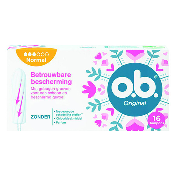 o.b. Original Normaal tampons (16 stuks) SOB00012 - 1