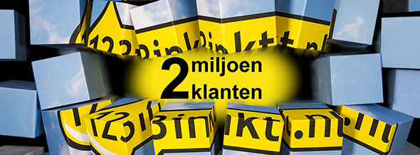 2 miljoen klanten