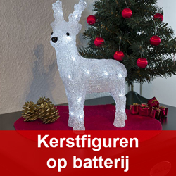 Kerstfiguren op batterij