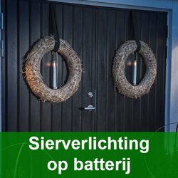 Sierverlichting op batterij