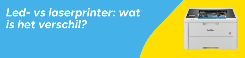 Led- vs laserprinter: wat is het verschil?