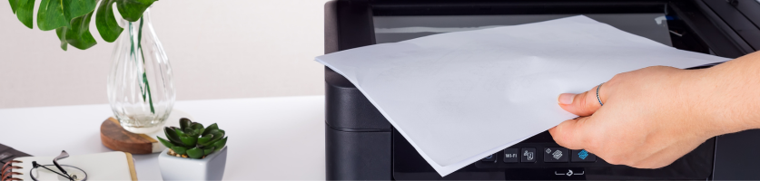 Scanner op kantoor