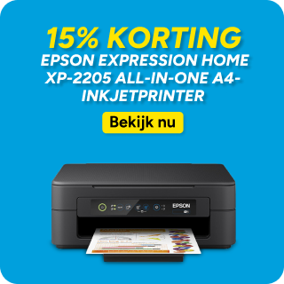 Epson Expression Home XP-2205 all-in-one A4 inkjetprinter met wifi (3 in 1)