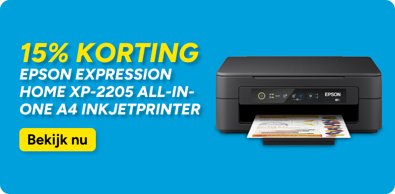 Epson Expression Home XP-2205 all-in-one A4 inkjetprinter met wifi (3 in 1)