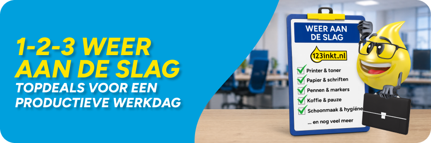 1-2-3 Weer aan de slag