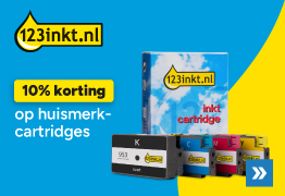 10% korting op huismerk cartridges