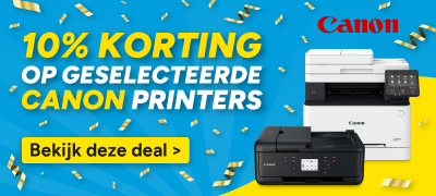 Korting op geselecteerde Canon printers