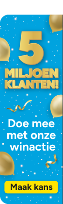 5 miljoen klanten! Doe mee met onze winactie.